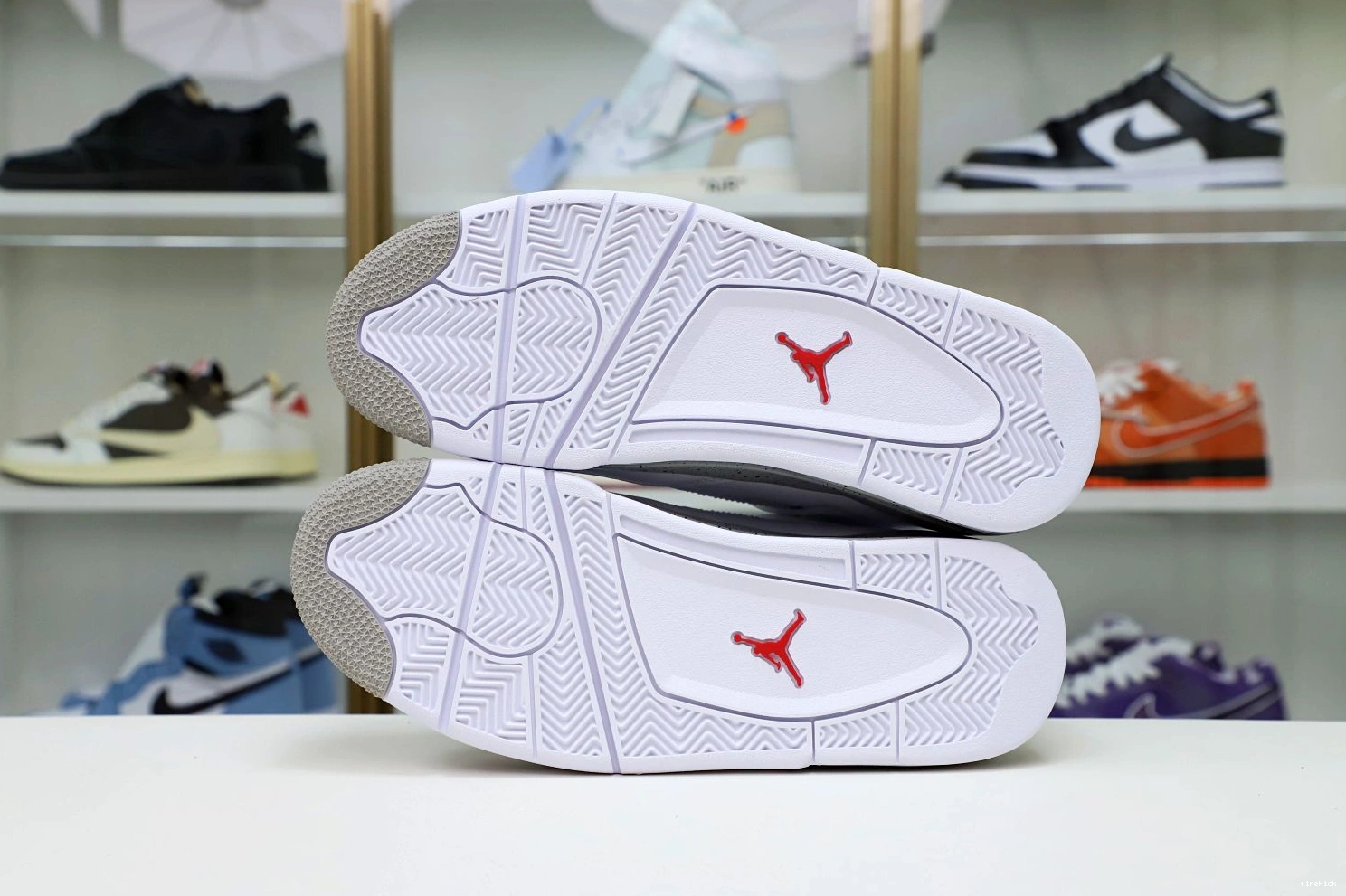 OREO' JORDAN 'WHITE 4 RETRO AIR 0312